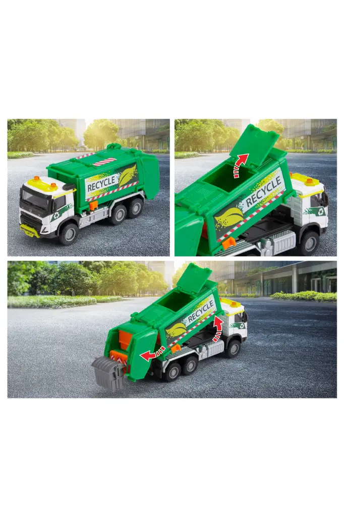 Metal Truck Garbage Collector