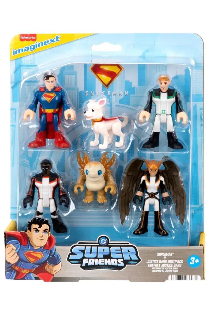 Fisher Price - Imaginext DC Super Friends: Superman & Justice Gang Multipack JDL09