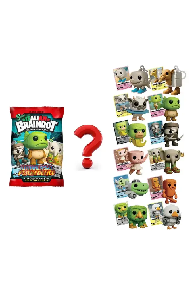 Skifidol  Italian Brainrot  Trading Card Game Psychdelic Universe IP78014