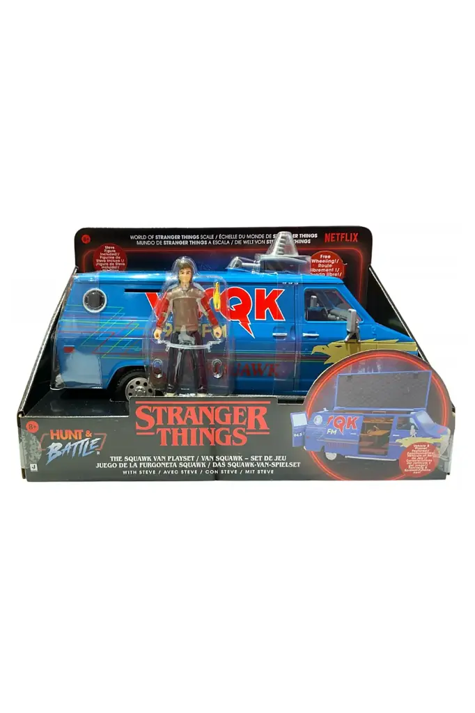 Stranger Things The Squawk Van Playset TRT0073