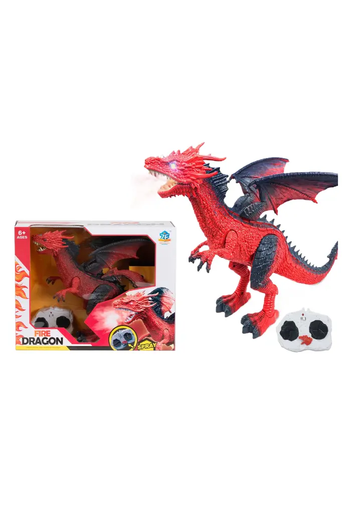 ZF Remote Control Fire Dragon - Red 8888