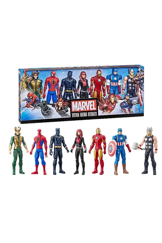 Marvel Avengers Titan Hero Series 7-Pack 12" Action Figure Set E5178