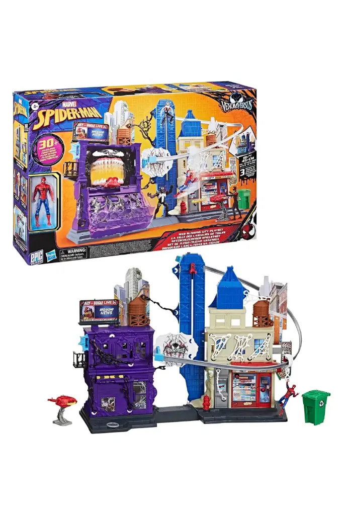 Hasbro Marvel Spider-Man VenomVersus Web Slinging City Playset G0737