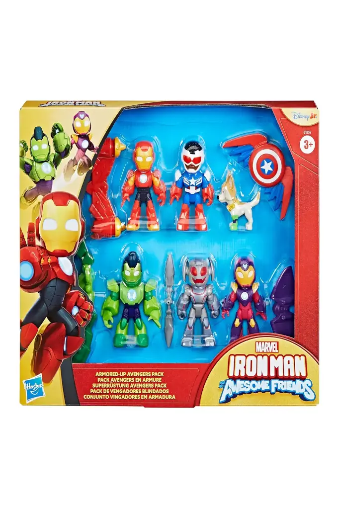 Marvel Ironman And His Awesome Friends Armored-Up Avengers Pack G1255