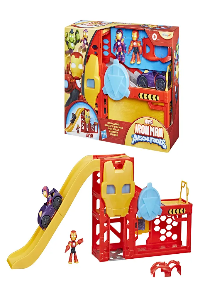Marvel Iron Man and His Awesome Friends Iron Garage G1260