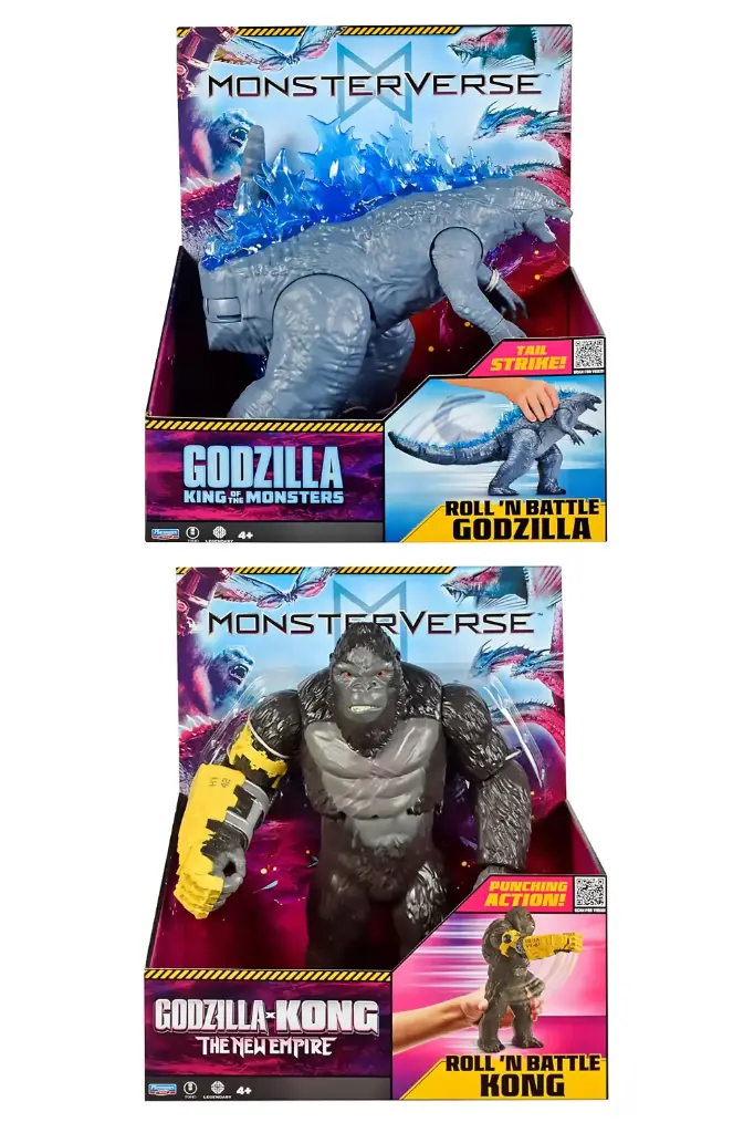 Playmates Monsterverse Godzilla X Kong 11-Inch Giant Figures Assorted  35550