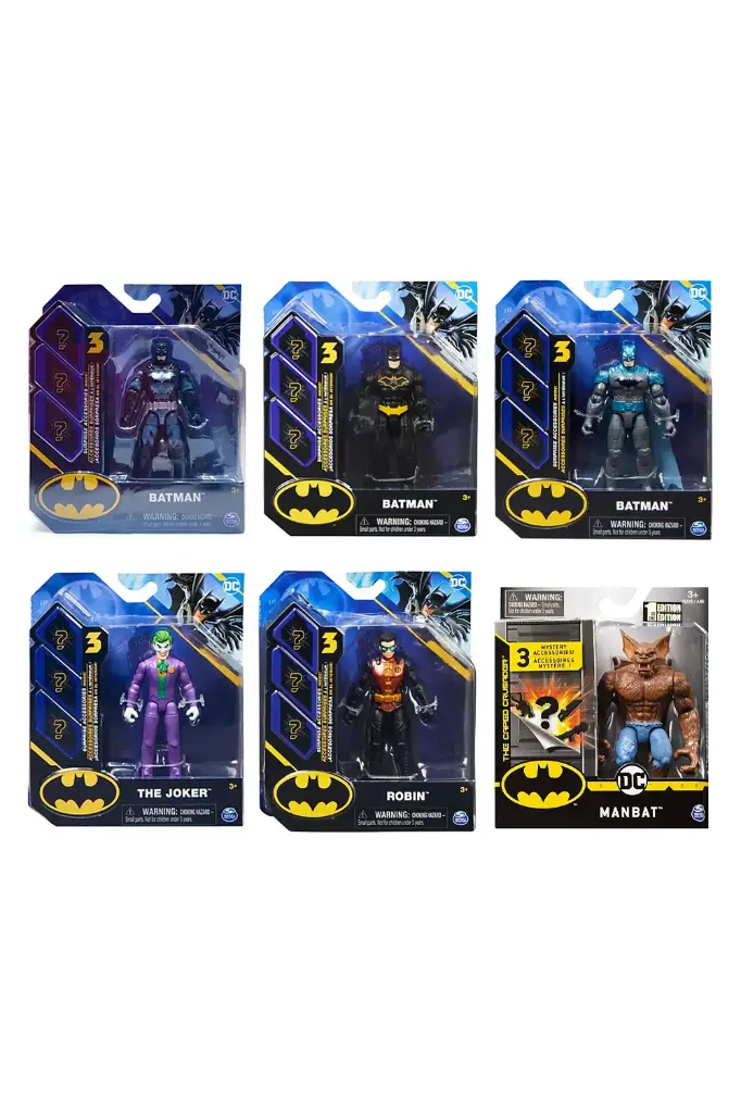 DC Comics 4-Inch Assorted Action Figure  6055946
