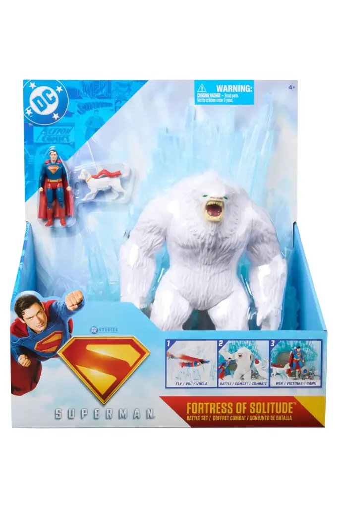 DC Comics SUPERMAN Fortress of Solitude Battle Set 6073895