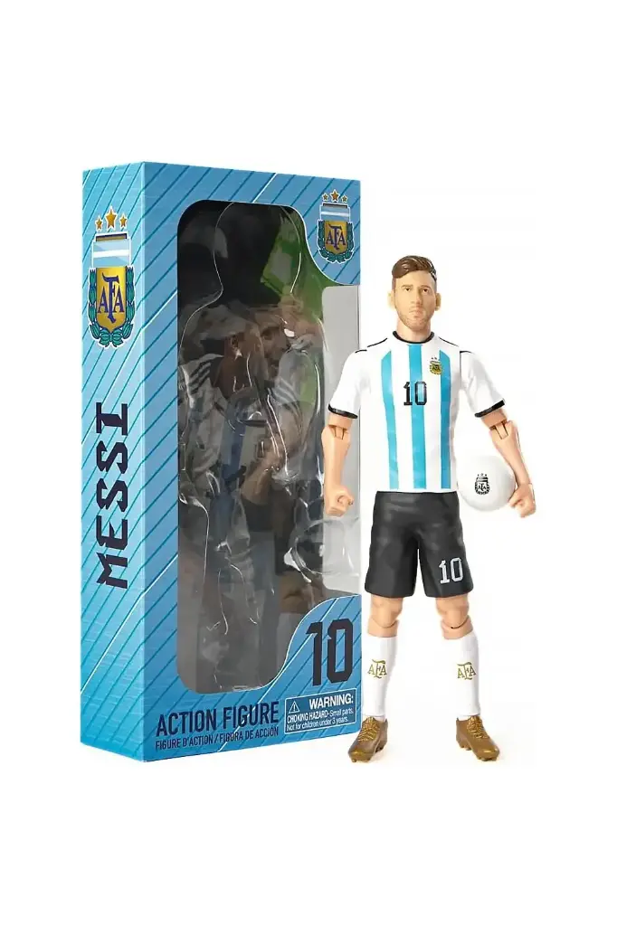 Banbo Toys Argentina AFA Lionel Messi 8" Collectible Soccer Action Figure 83712