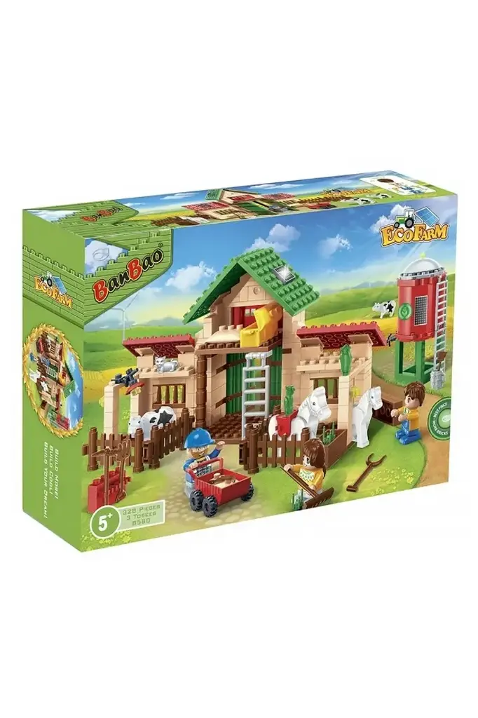 BanBao EcoFarm Happy Farm Building Blocks 8580