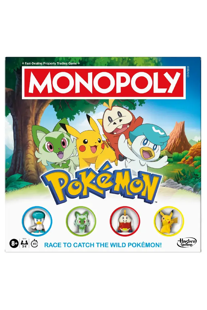 Monopoly Race to Catch The Wild Pokemon G0716