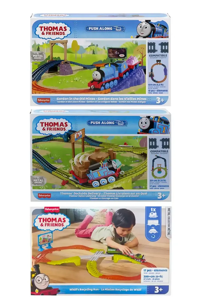 Thomas & Friends Push Along Track Set Assorted HGY82