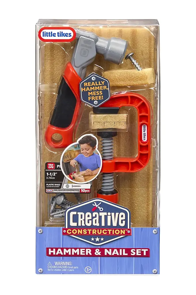 Little Tikes Creative Construction Hammer & Nail Set 643248