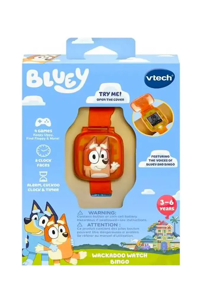 Vtech Bluey Wackadoo Watch - Bingo 554563