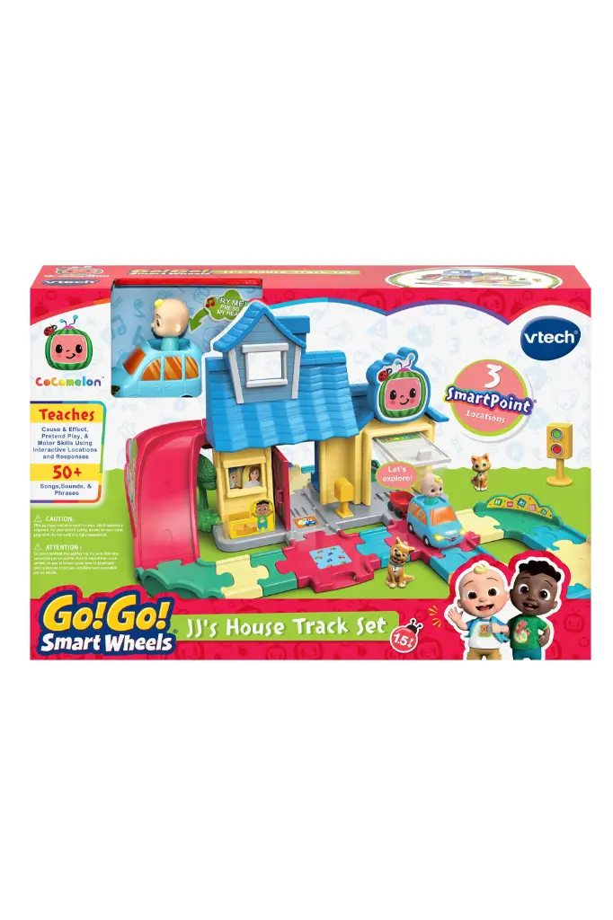 Cocomelon Toot-Toot Drivers JJ's House Track Set 557903