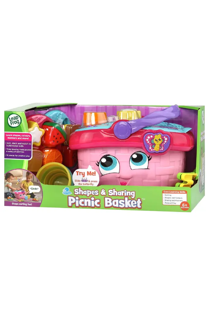 Leap Frog Shapes & Sharing Picnic Basket 603603