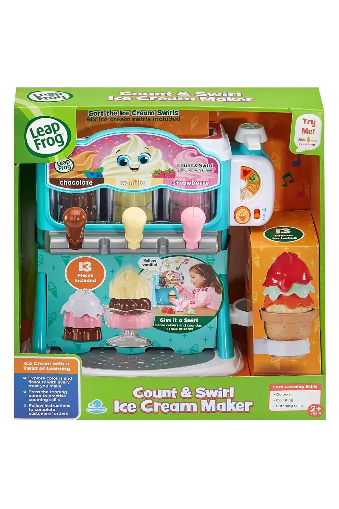 LeapFrog Count & Swirl Ice Cream Maker 619003