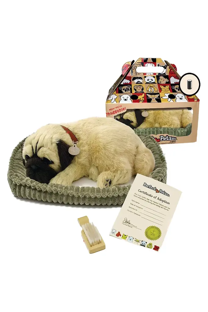 Perfect Petzzz  Sleeping Toy Dog Pug XP9109