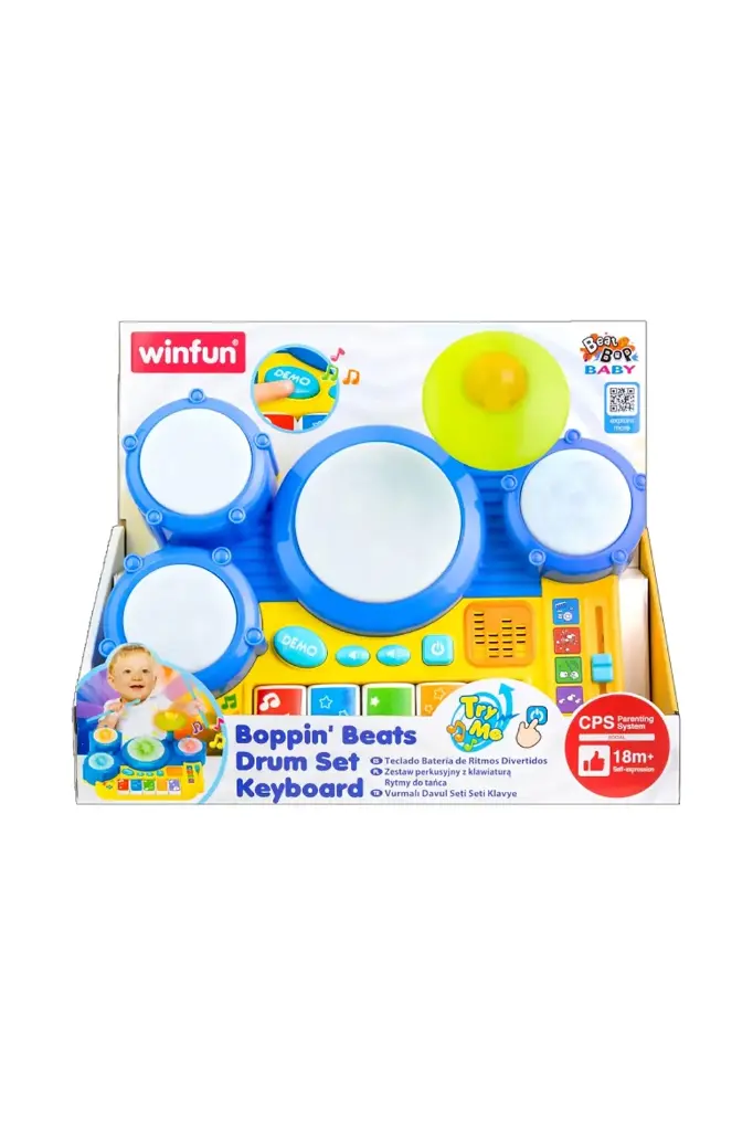 Winfun Boppin' Beats Drum Set Keyboard 2034