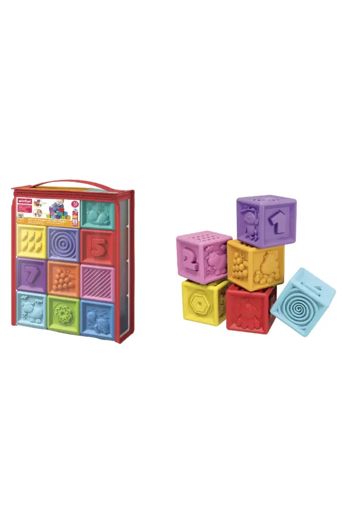 Winfun Soft and Squeezy Builder Blocks 250205