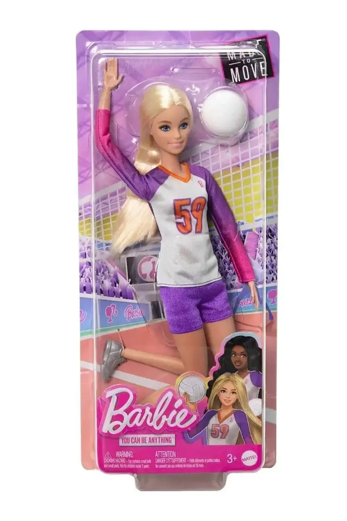 Barbie Articulated Sports Doll-Volleyball HKT72