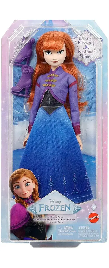 Disney Frozen Ice Skating Doll Anna JBG54