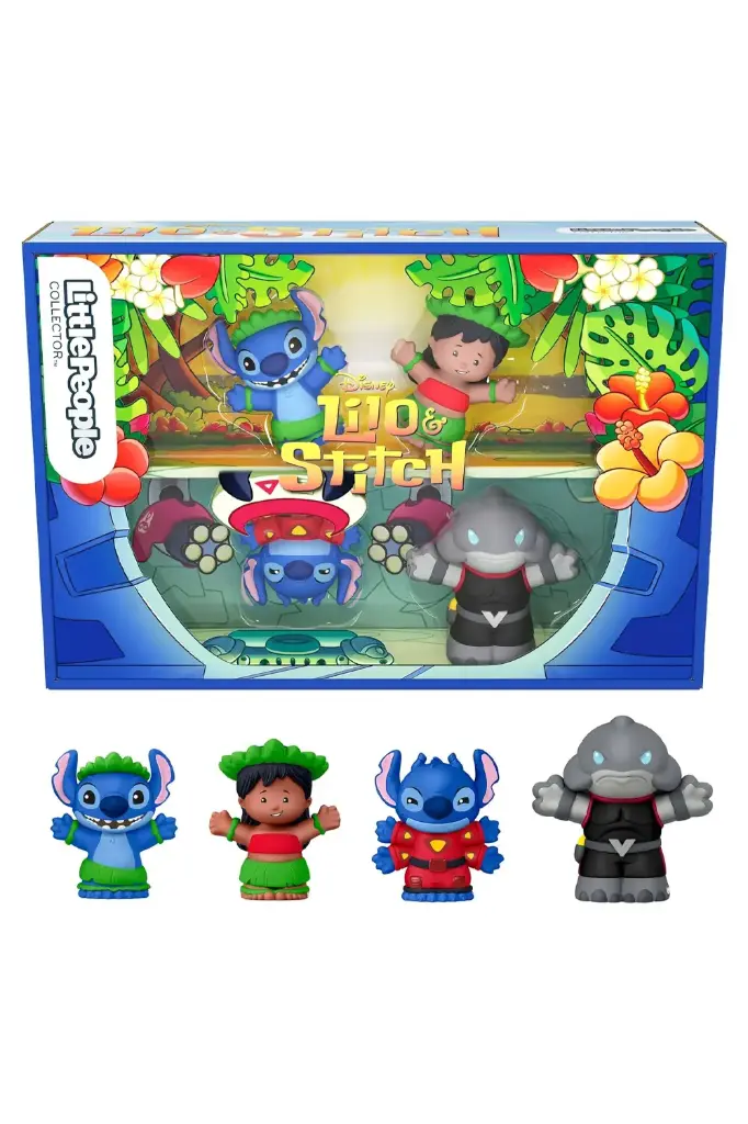 Disney Lilo & Stitch Little People Collector 4 Figures JFC77