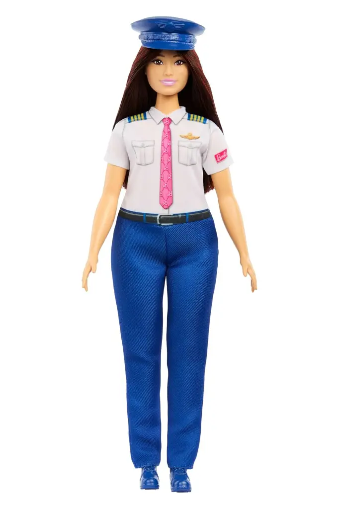 Barbie Careers Pilot Fashion Doll JKF75