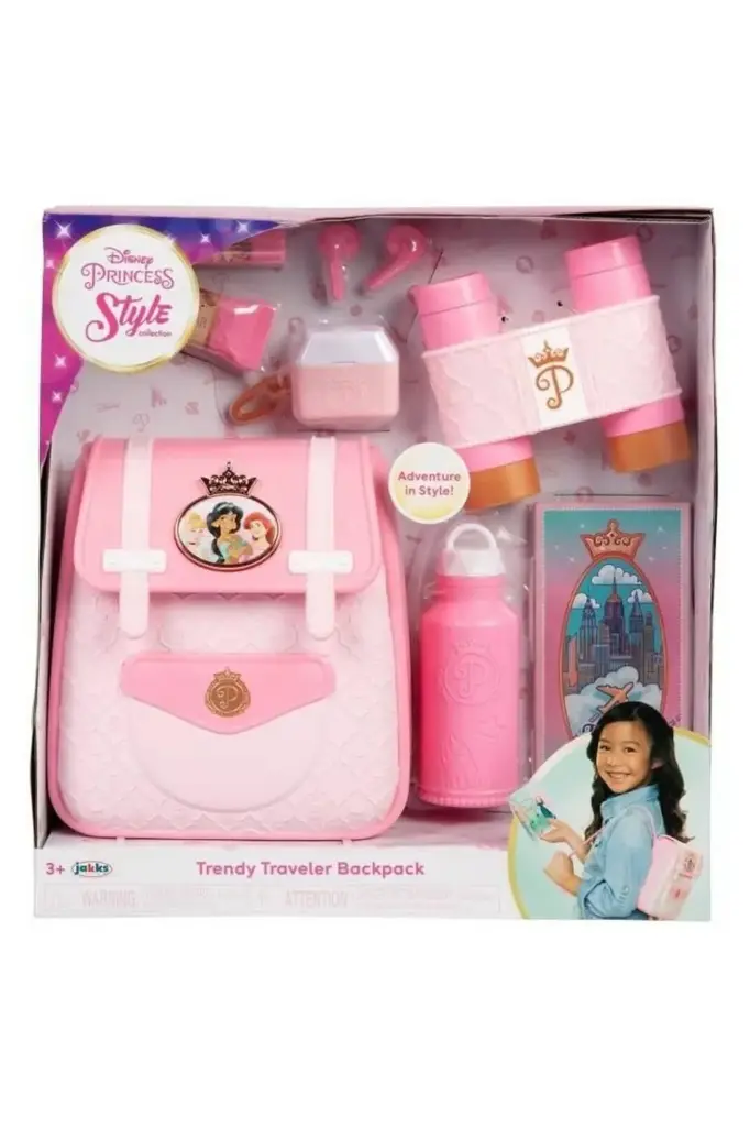 Jakks Pacific Disney Princess Style Collection Trendy Traveler Backpack 223814
