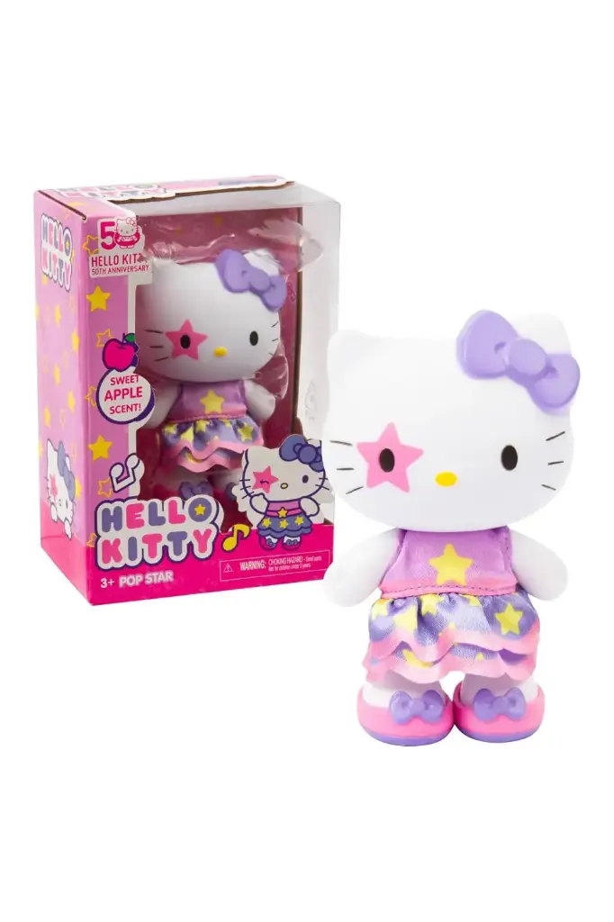 Hello Kitty 50th Anniversary Pop Star 4" Doll 25836