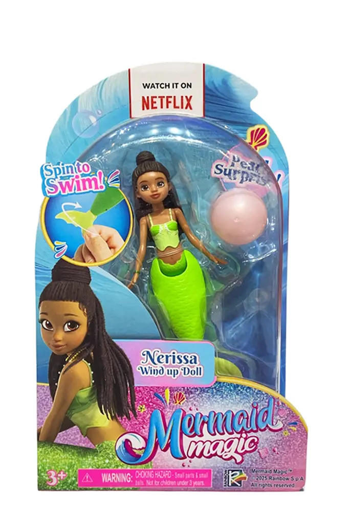 Mermaid Magic Nerissa Wind Up Spin to Swim 28158
