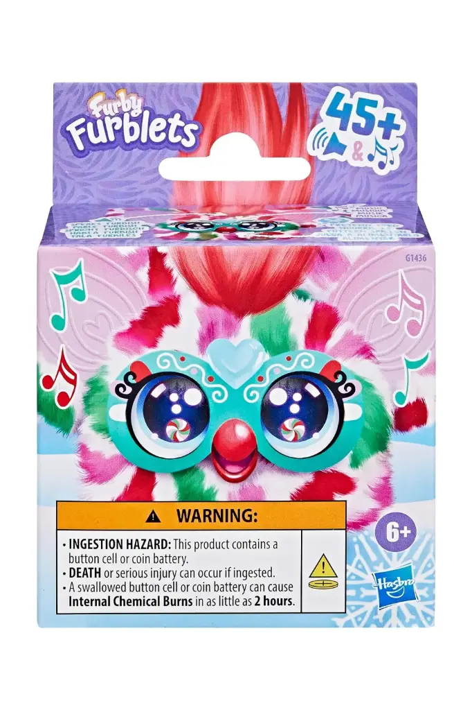 Furby Furblets Pep-Mint Mini Plush Toy G1436