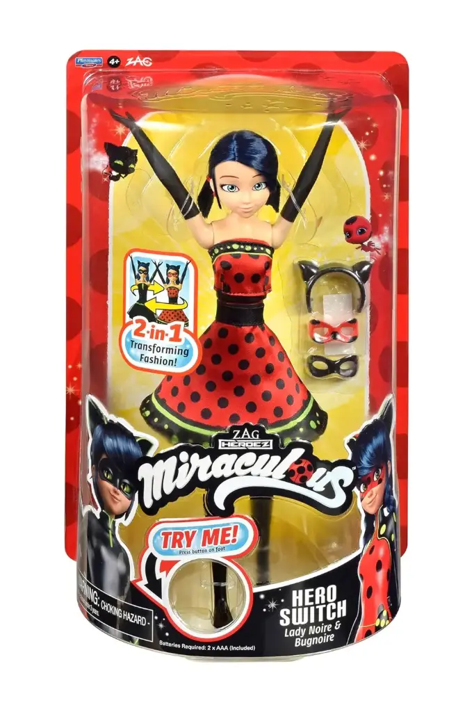 MLB  DOLL HERO SWITCH LADYBUG 50414