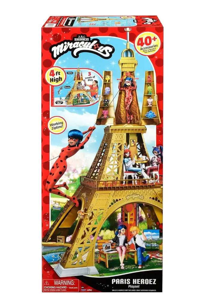 Miraculous Paris Heroez Playset 50659