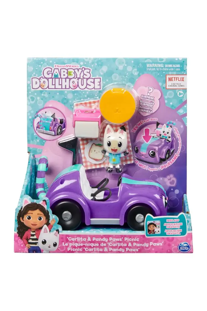 Gabby's Dollhouse Carlita & Pandy Paws Picnic 6062145