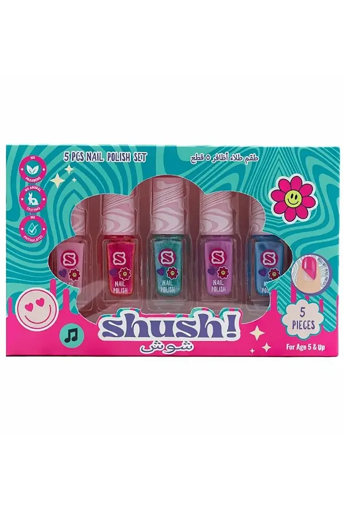 Shush Nail Polish Set 5 Pcs 35470