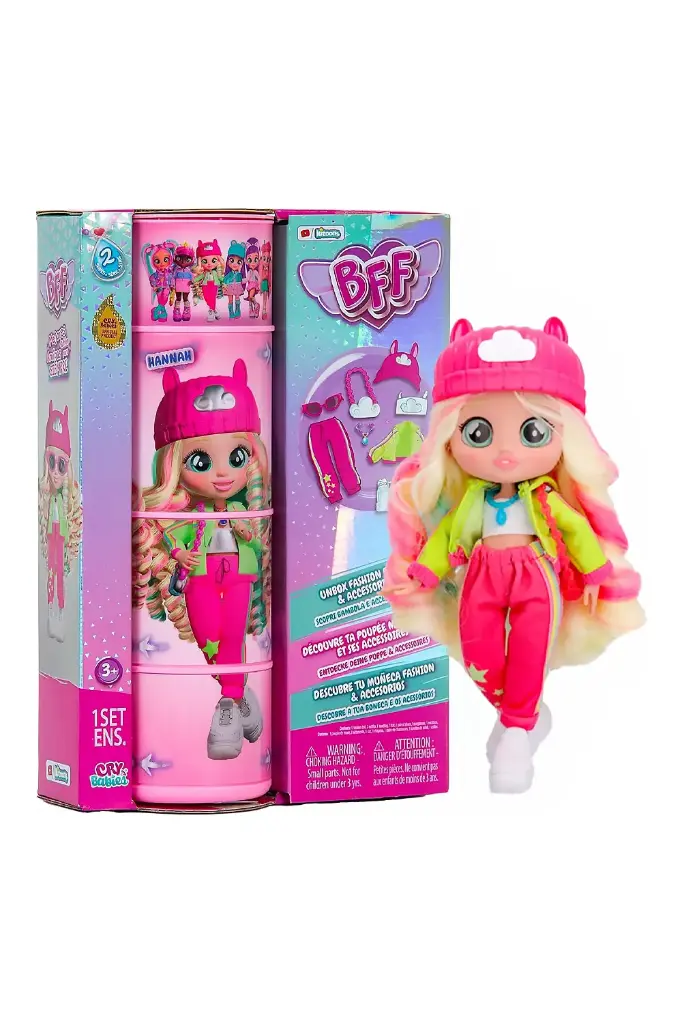 Cry Babies BFF Hannah Fashion Doll 908406