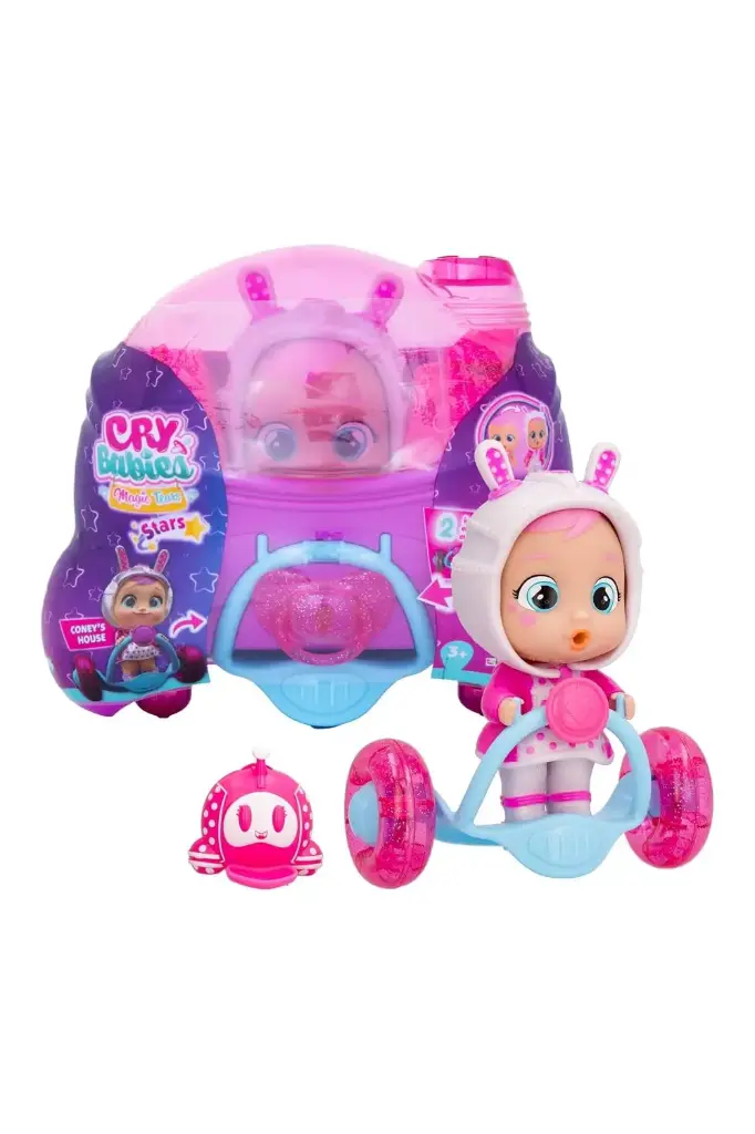 IMC Toys Cry Babies Magic Tears Stars Coney's House 2 in 1 Capsule 914001