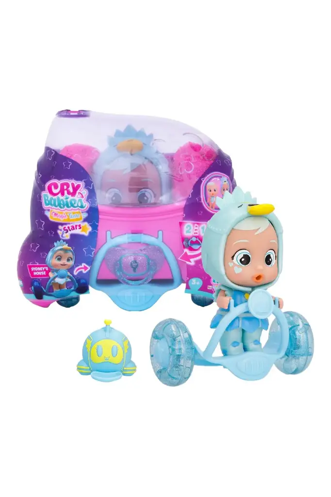 CRY Babies Magic Tears Stars : Sydney's House 2 in 1 Capsule 914018