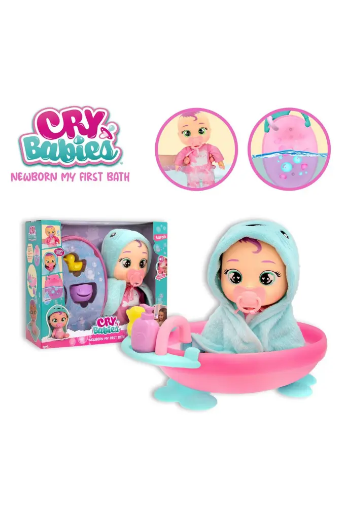 Cry Babies Newborn My First Bath 924420