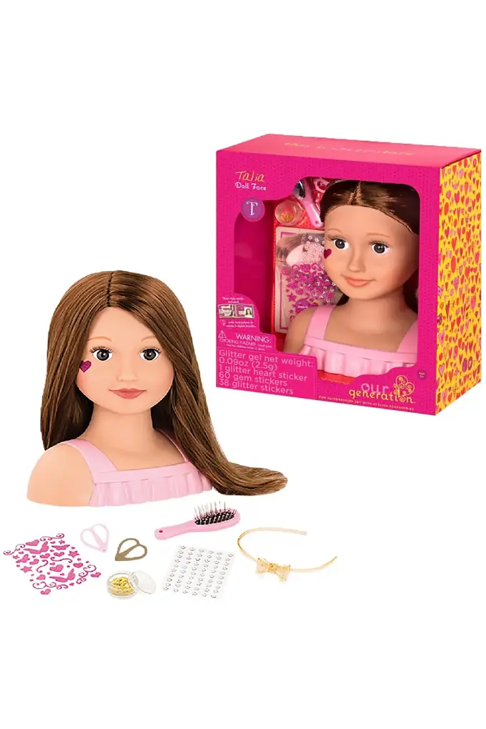 Our Generation Hair Dressing Talia Doll Face D31167Z