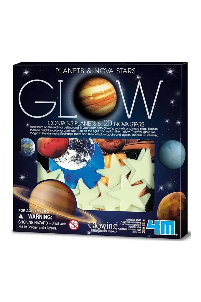 4M Glow in the Dark Planets and Nova Stars 05635