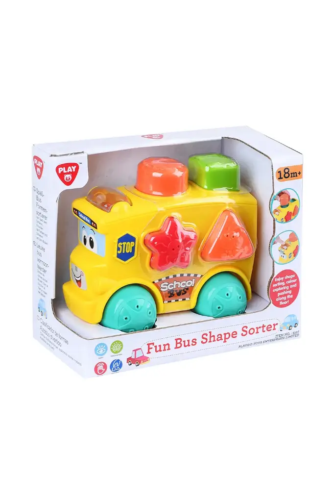 Playgo Fun Bus Shape Sorter 2107