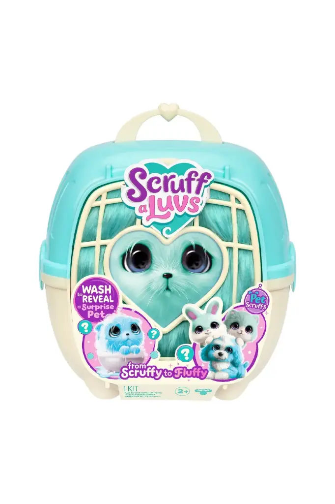 Moose Scruff a Luvs Plush Toy Blue 30327