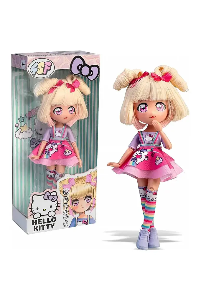 4SF 19.5cm Hello Kitty Doll Candy Unicorn 40944
