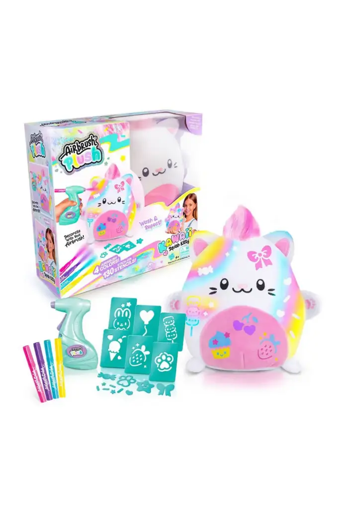 Canal Toys - Airbrush Plush - Kawaii Kitty AIR073