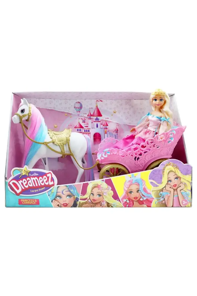 Funville Dreameez Princess Doll with Horse and Carriage 81011