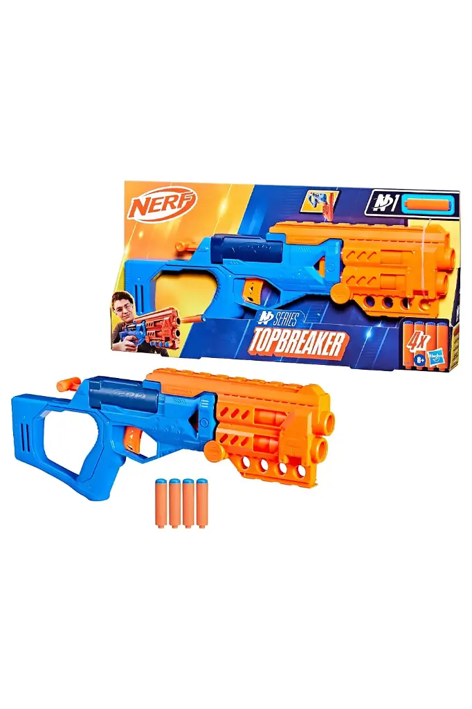 Nerf N Series Topbreaker with 8 Nerf N1 Dart Blaster G0877