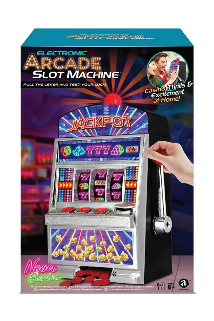 Merchant Ambassador Electronic Arcade Slot Machine Neon Series GA007