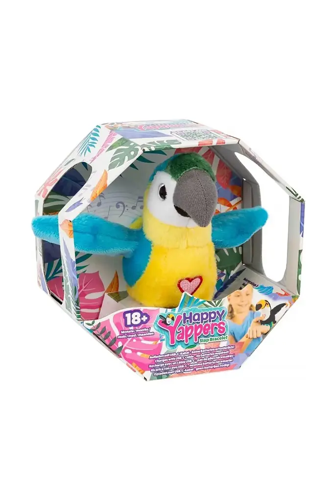 Happy Yappers Blue Parrot 9593